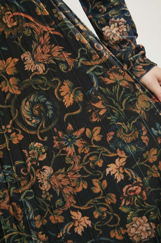 Spódnica damska plisowana kolor multicolor multicolor RW23.SDD700