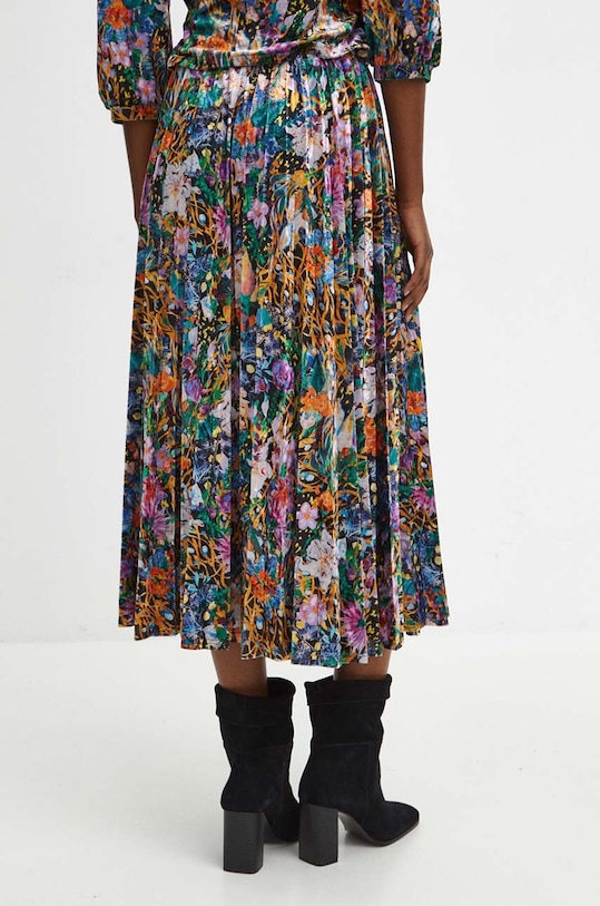 Spódnica damska midi z kolekcji Medicine x Veronika Blyzniuchenko kolor multicolor multicolor RW23.SDDB50