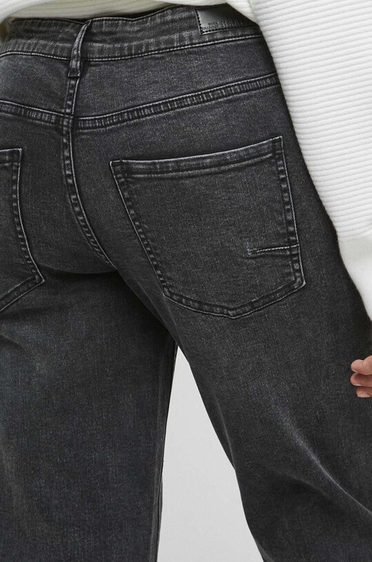 Jeansy damskie boyfriend kolor szary szary RW23.SJD303