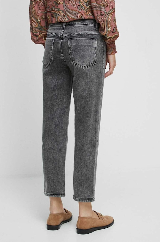 Odzież Jeansy damskie boyfriend kolor szary RW23.SJD405 szary
