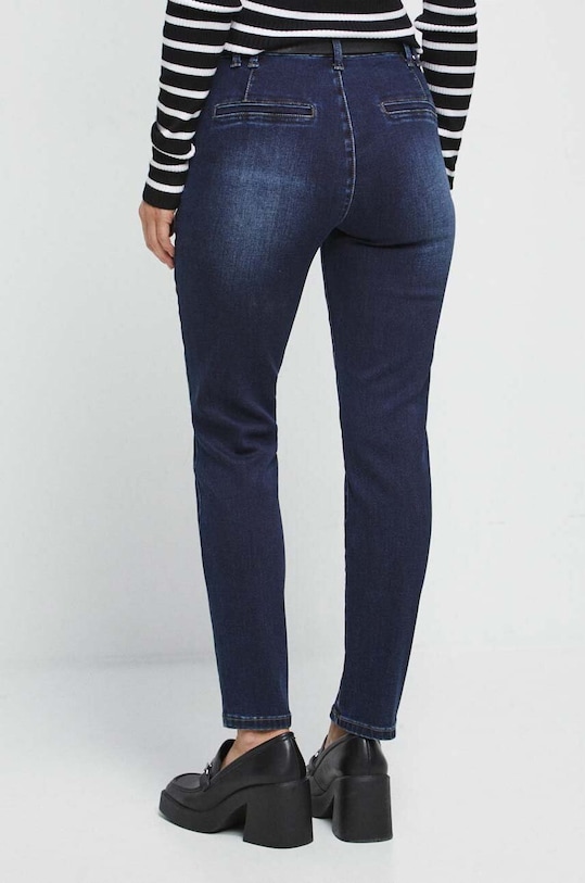 Odzież Jeansy damskie chino kolor granatowy RW23.SJD600 granatowy