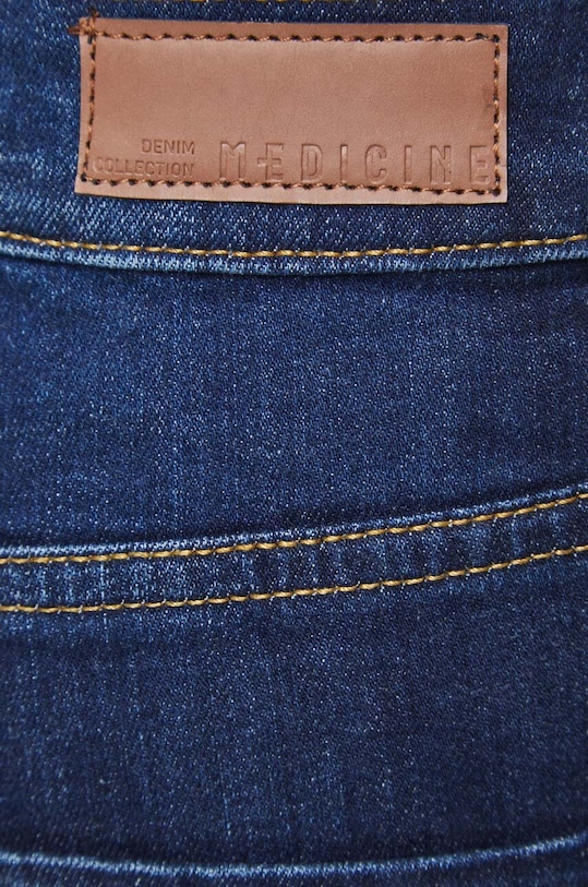 Jeansy damskie flare kolor granatowy granatowy RW23.SJD603