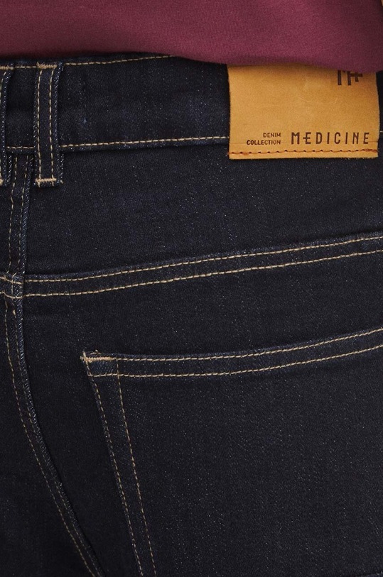 Jeansy męskie slim kolor granatowy RW23.SJMB10