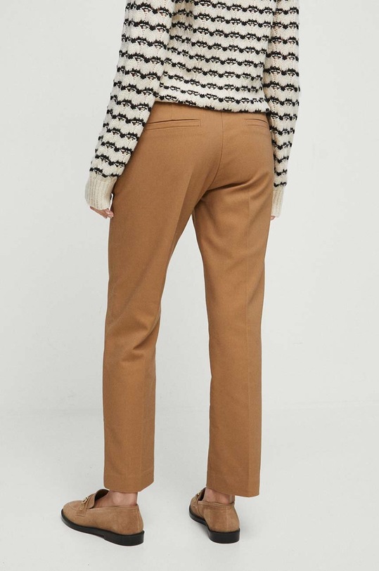 Oblečenie Nohavice dámske béžová farba RW23.SPD051 béžová