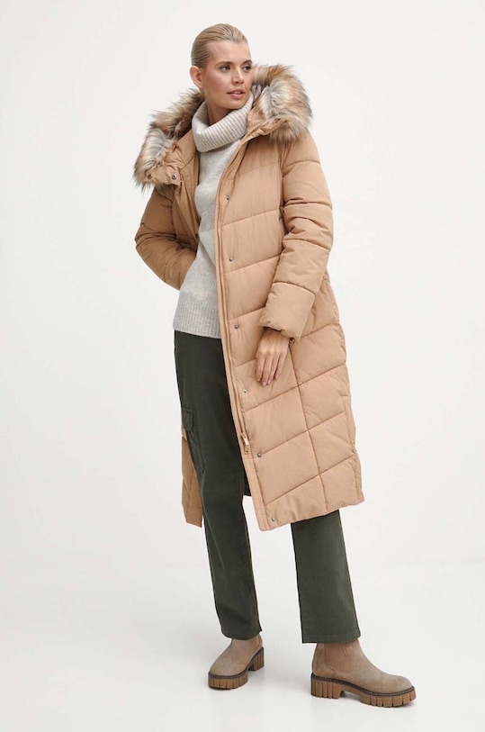 Spodnie damskie gładkie kolor zielony zielony RW23.SPD801