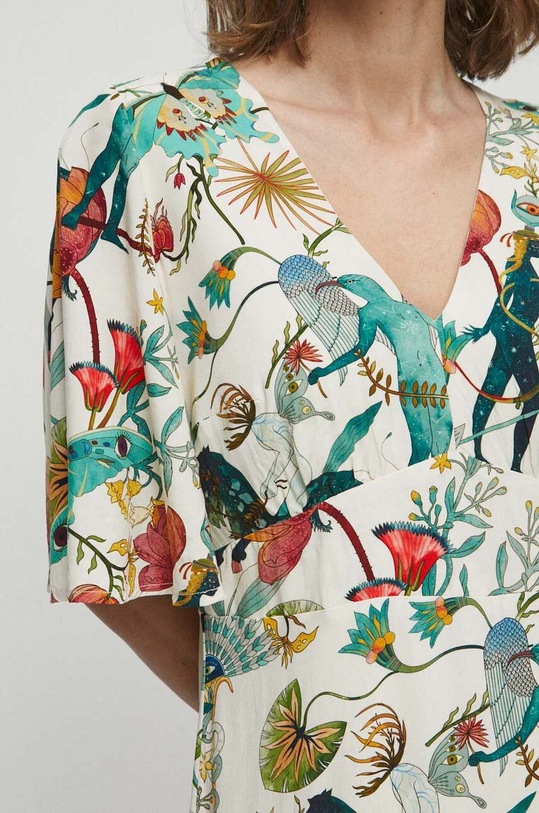 Šaty dámske béžová farba RW23.SUD102 béžová