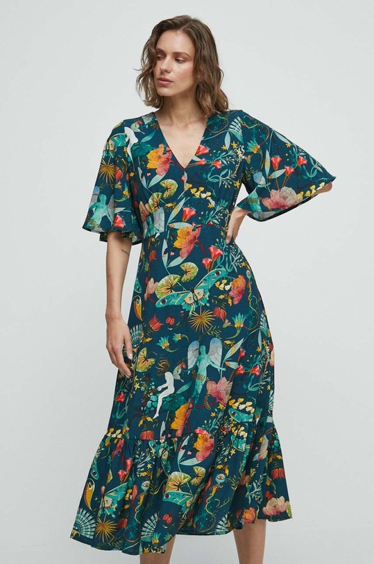 Medicine sukienka casual turkusowy RW23.SUD102