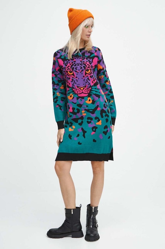 Šaty tyrkysová barva RW23.SUD902 tyrkysová RW23