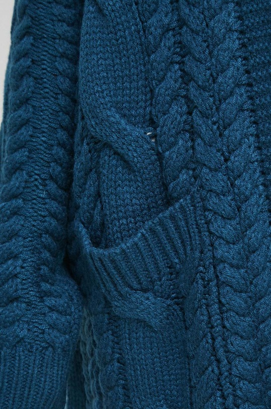 Kardigan dámský tyrkysová barva RW23.SWD030 tyrkysová