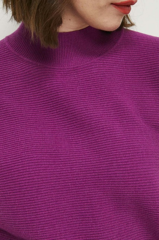 Svetr dámský fialová barva RW23.SWD057 fialová