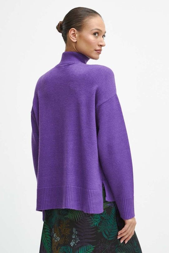 Odzież Medicine sweter RW23.SWD081 fioletowy