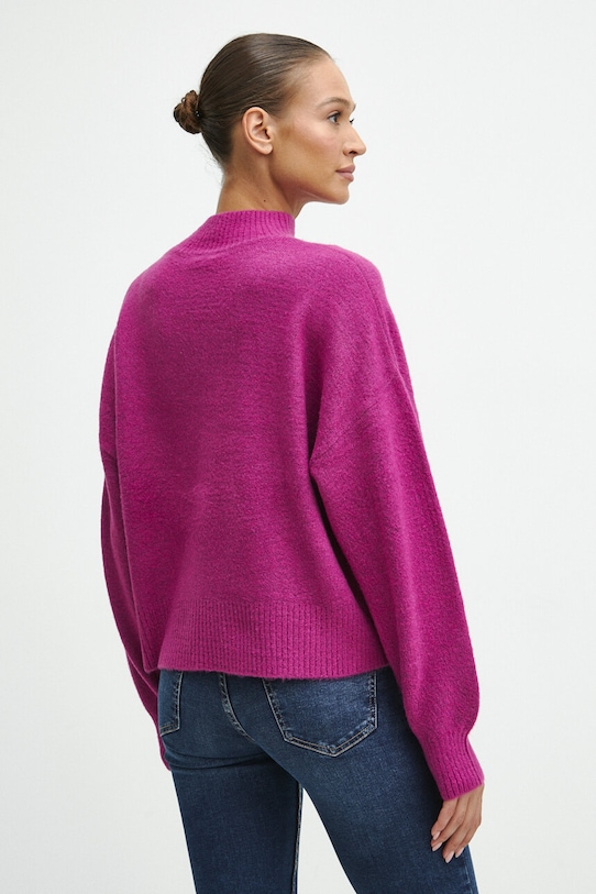 Ρούχα Πουλόβερ με προσθήκη μαλλιού Medicine RW23.SWD083 ροζ