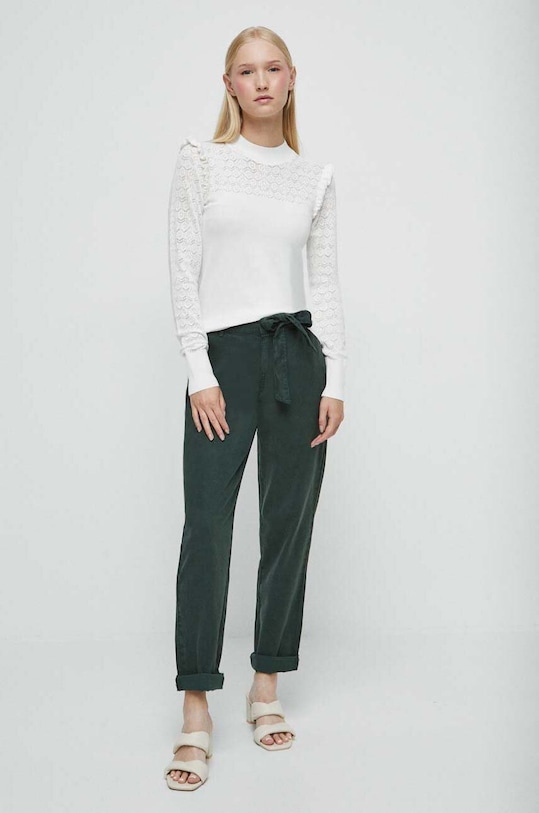 Sveter dámsky béžová farba RW23.SWD303 béžová RW23