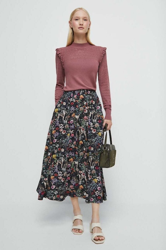 Svetr dámský růžová barva RW23.SWD303 růžová RW23