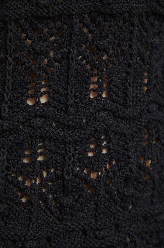 Sweter damski ażurowy kolor czarny RW23.SWD311 czarny