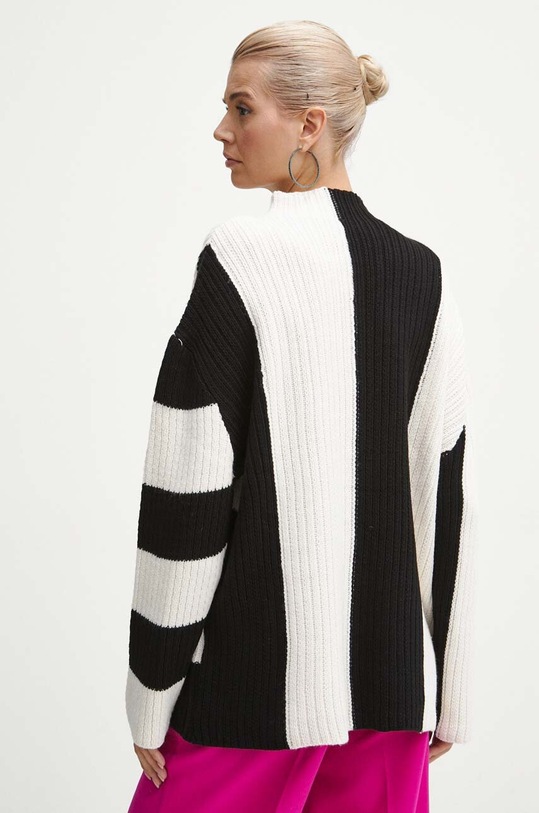 Oblečenie Sveter dámsky so vorom viac farieb RW23.SWD870 viacfarebná