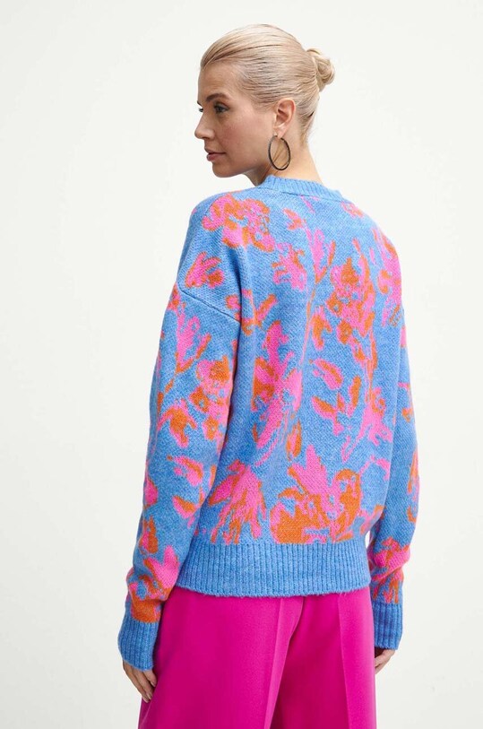 Sweter damski wzorzysty kolor multicolor multicolor RW23.SWD872