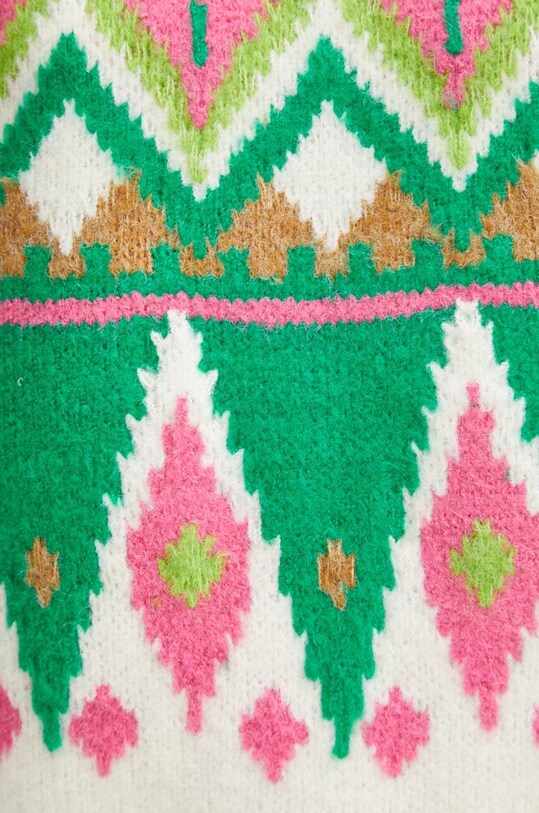 Sweter damski wzorzysty kolor multicolor RW23.SWD977 multicolor