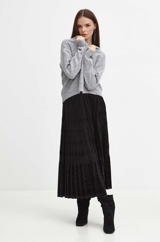 Medicine sweter RW23.SWDB07 szary RW23