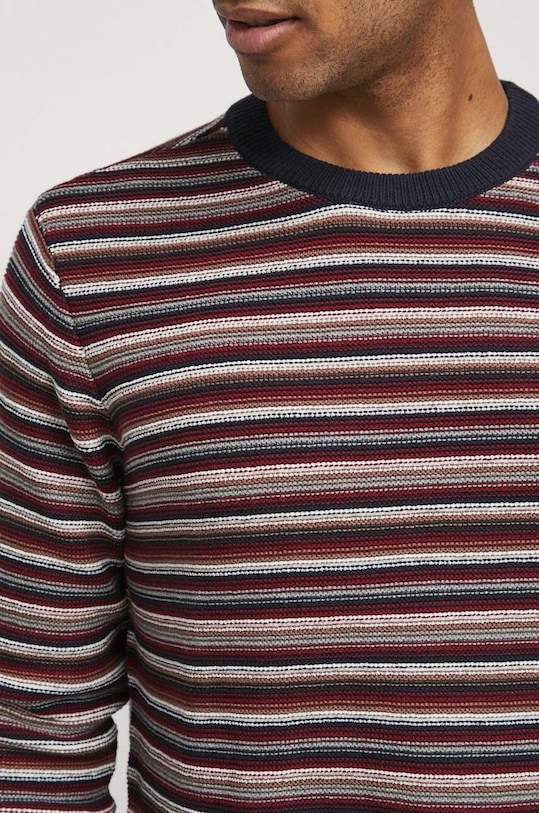 Sweter męski wzorzysty kolor multicolor RW23.SWM705 multicolor