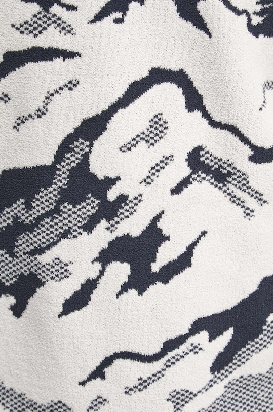 Sweter męski wzorzysty kolor beżowy RW23.SWM903 beżowy