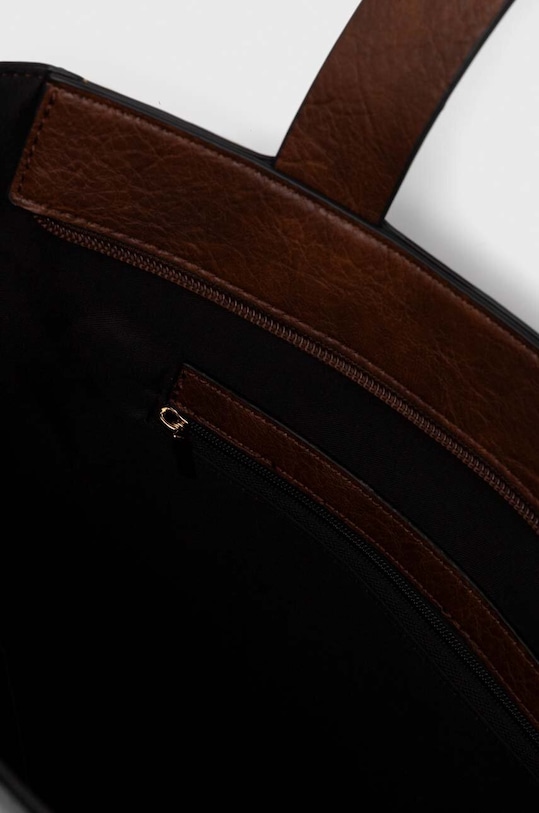 Torebka damska ze skóry ekologicznej kolor brązowy RW23.TOD0C1 brązowy