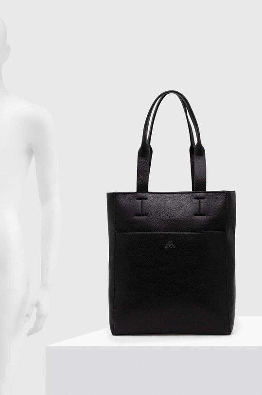 Torebka damska ze skóry ekologicznej kolor czarny RW23.TOD0C1