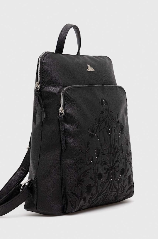 Plecak damski ze skóry ekologicznej kolor czarny RW23.TOD303 czarny RW23