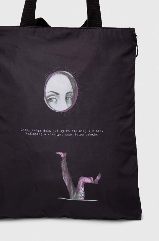 Akcesoria Torebka damska - Kolekcja jubileuszowa. 2023 Rok Wisławy Szymborskiej x Medicine, kolor czarny RW23.TOD350 czarny