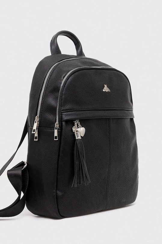 Plecak damski ze skóry ekologicznej kolor czarny RW23.TOD404 czarny RW23