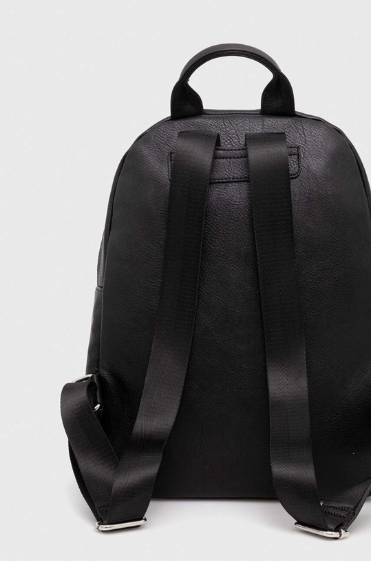 Akcesoria Plecak damski ze skóry ekologicznej kolor czarny RW23.TOD404 czarny