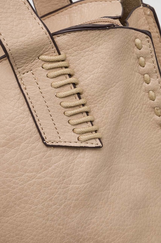 Kabelka dámska z ekologickej kože béžová farba RW23.TOD823 béžová