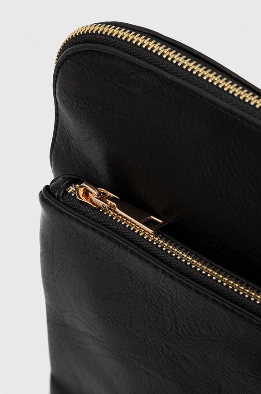 Plecak damski ze skóry ekologicznej kolor czarny czarny RW23.TOD832