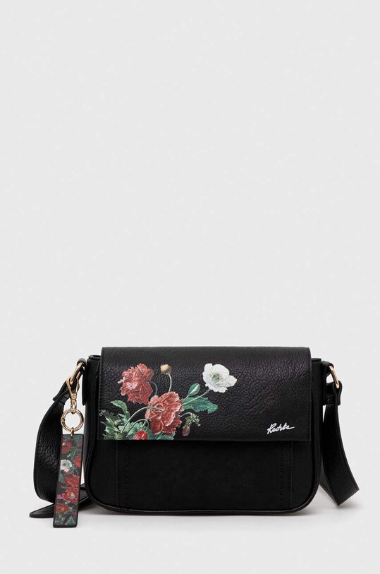 Torebka damska ze skóry ekologicznej Radzka x Medicine kolor czarny RW23.TOD851 czarny RW23