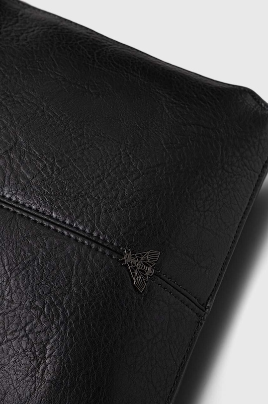 Kabelka dámska z ekologickej kože čierna farba čierna RW23.TOD915