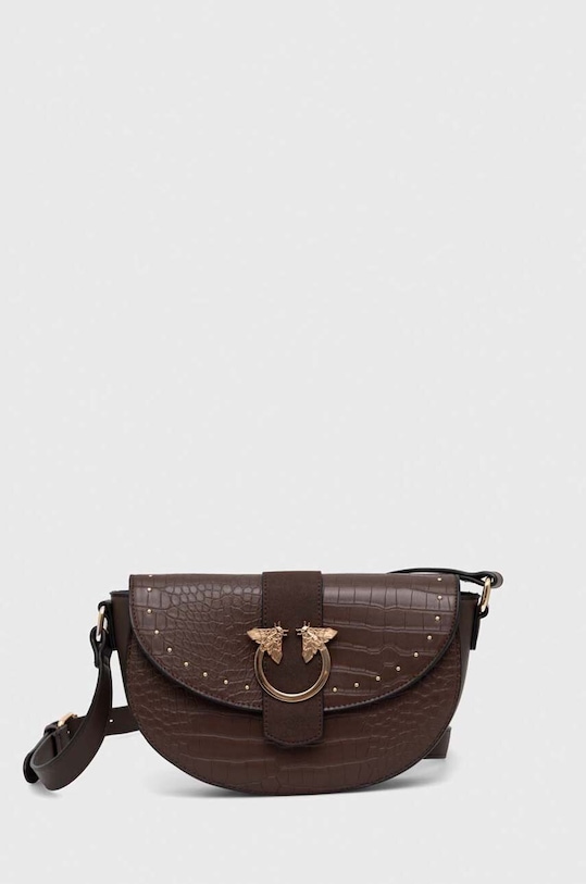 Kabelka dámska hnedá farba nezmestí A4 hnedá RW23.TODA04