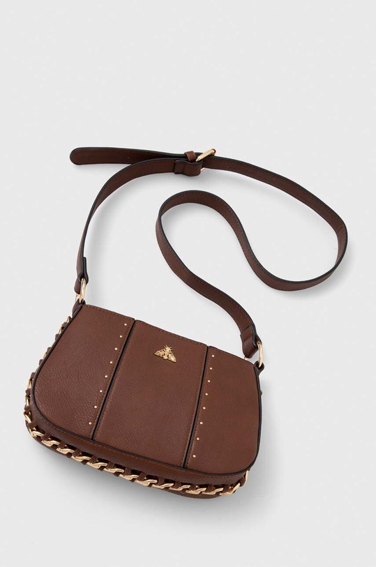 Doplnky Kabelka dámska z ekologickej kože hnedá farba RW23.TODA08 hnedá