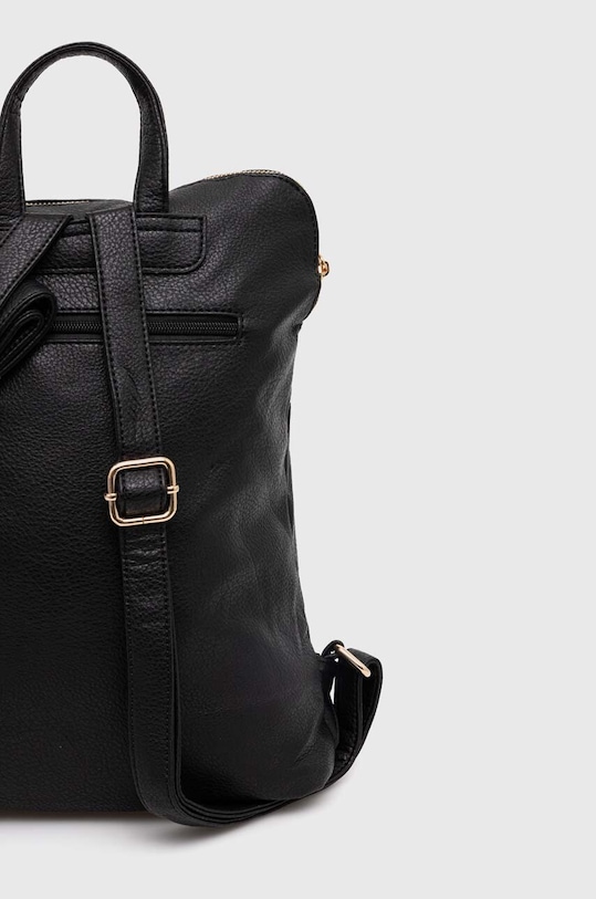 Plecak damski ze skóry ekologicznej z kolekcji Medicine x Veronika Blyzniuchenko kolor czarny czarny RW23.TODB51