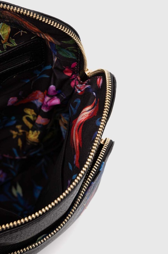 Plecak damski ze skóry ekologicznej z kolekcji Medicine x Veronika Blyzniuchenko kolor czarny RW23.TODB51