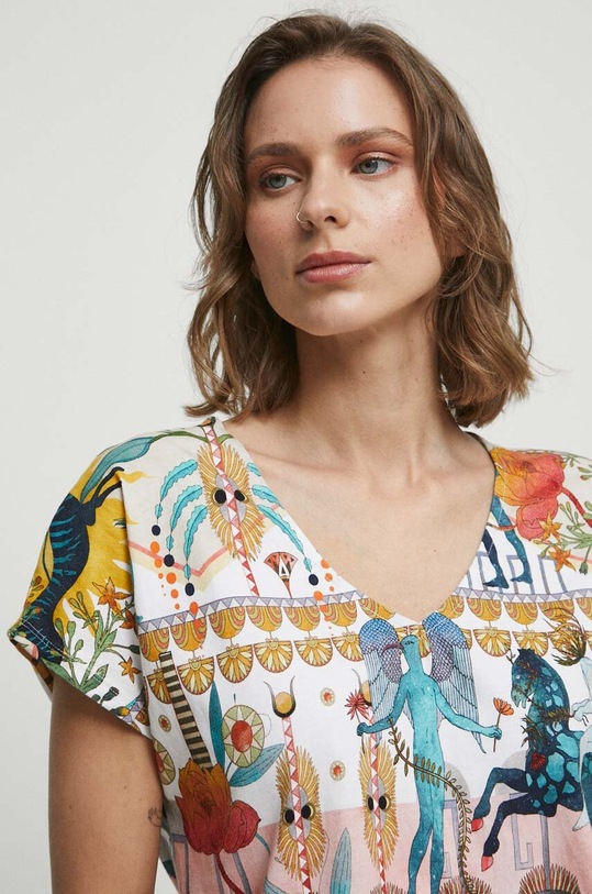 Bavlněné tričko vícebarevná RW23.TSD119