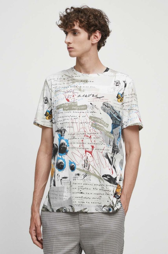 Medicine t-shirt bawełniany RW23.TSM352 beżowy RW23