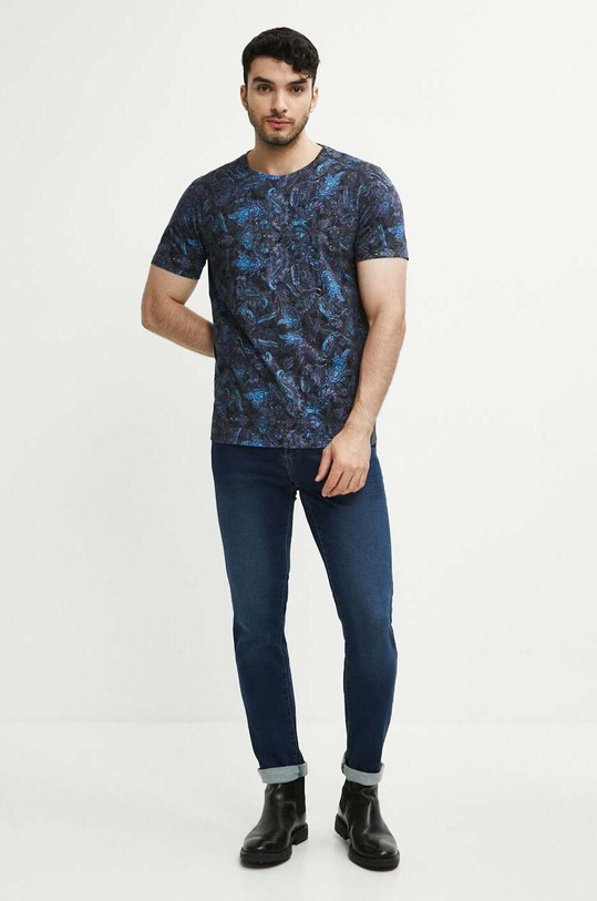 Medicine t-shirt bawełniany RW23.TSM502 granatowy RW23