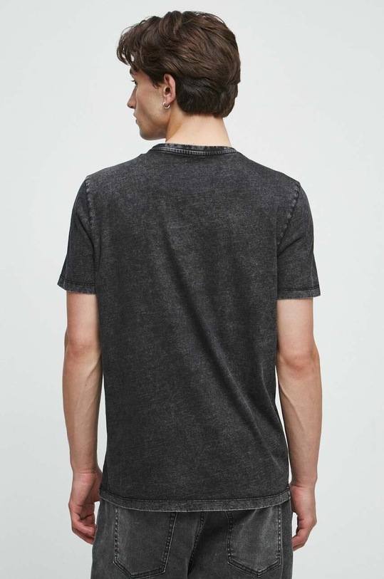 Odzież T-shirt bawełniany męski Metallica kolor szary RW23.TSM556 szary