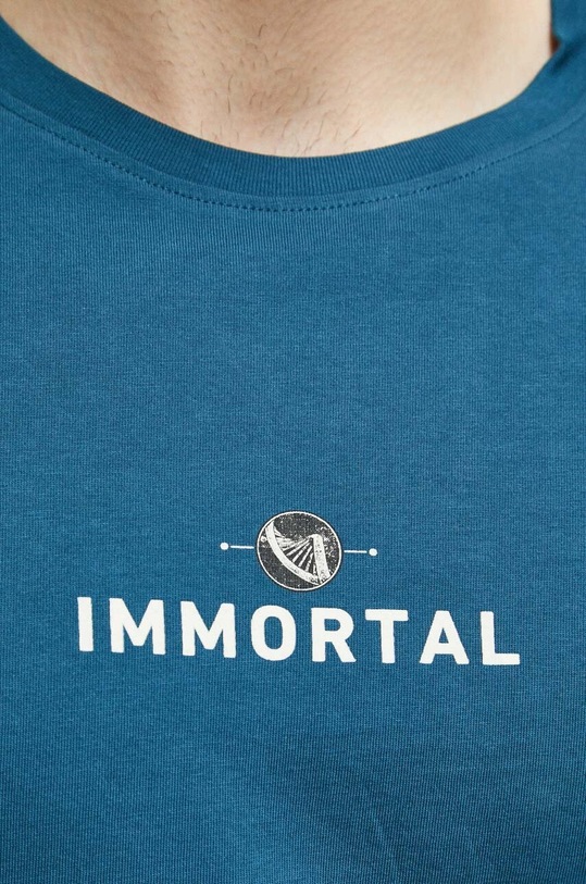 T-shirt bawełniany męski z kolekcji Science kolor zielony RW23.TSM600