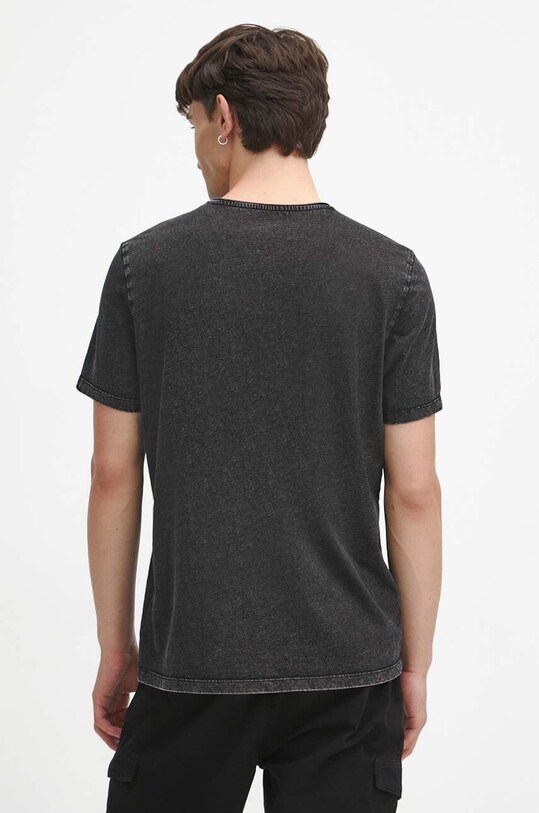 Odzież T-shirt bawełniany męski Metallica kolor czarny RW23.TSM958 czarny