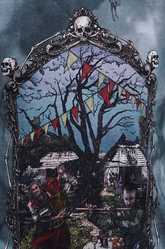 T-shirt bawełniany męski z kolekcji The Witcher x Medicine kolor multicolor RW23.TSM985