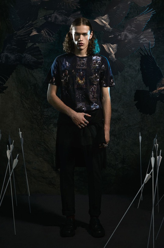 T-shirt bawełniany męski z kolekcji The Witcher x Medicine kolor czarny bawełna czarny RW23.TSM988