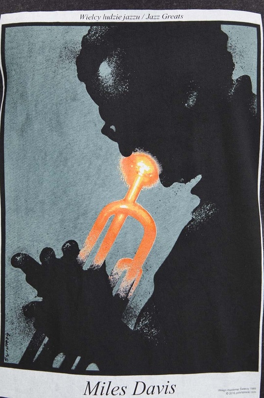 T-shirt bawełniany męski z nadrukiem kolor szary RW23.TSMC17 szary