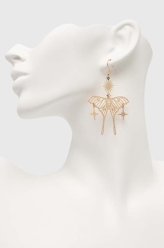 Doplnky Náušnice dámske zlatá farba RW24.AKD103 zlatá