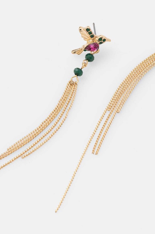 Akcesoria Kolczyki damskie z ozdobnymi zawieszkami kolor złoty RW24.AKD506 złoty